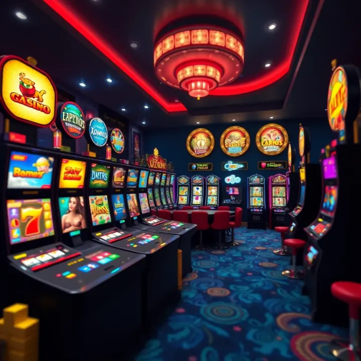 Variety of online casino games available on Ozwin Casino platform