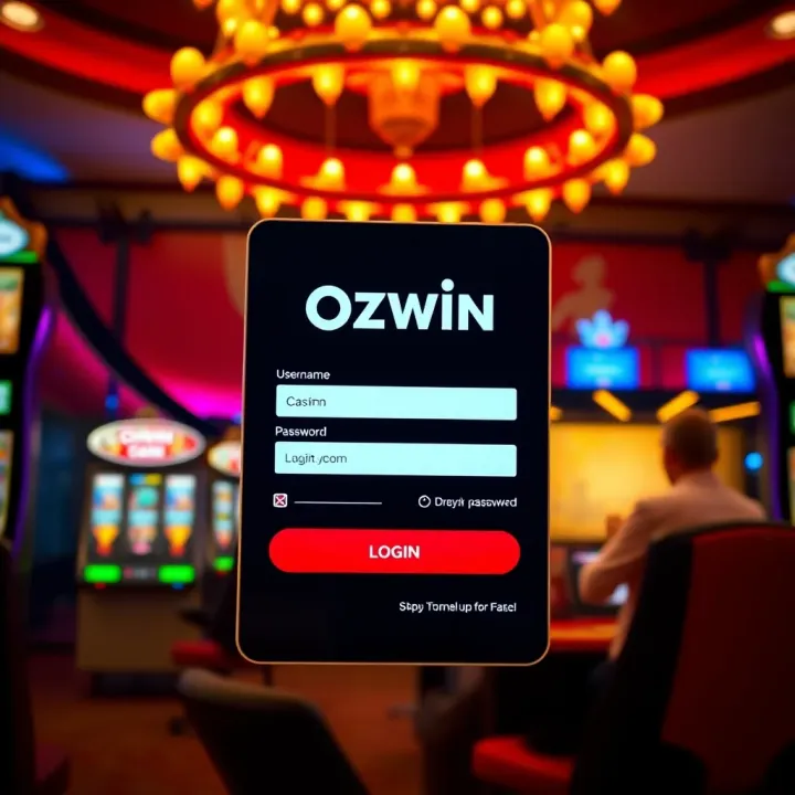 How to Access and Use the Ozwin Casino Login Page