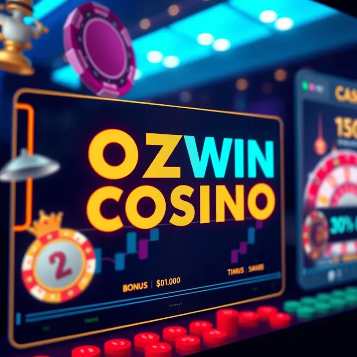 Digital representation of casino bonus codes glowing on a futuristic screen with casino-themed icons in the background