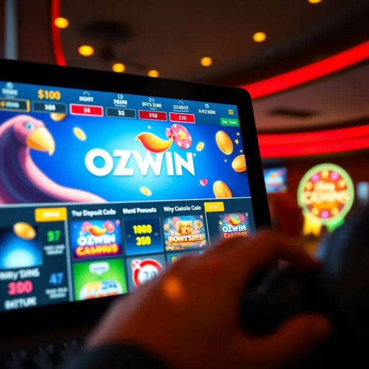 Bright casino interface showing bonus codes and offers for Australian players