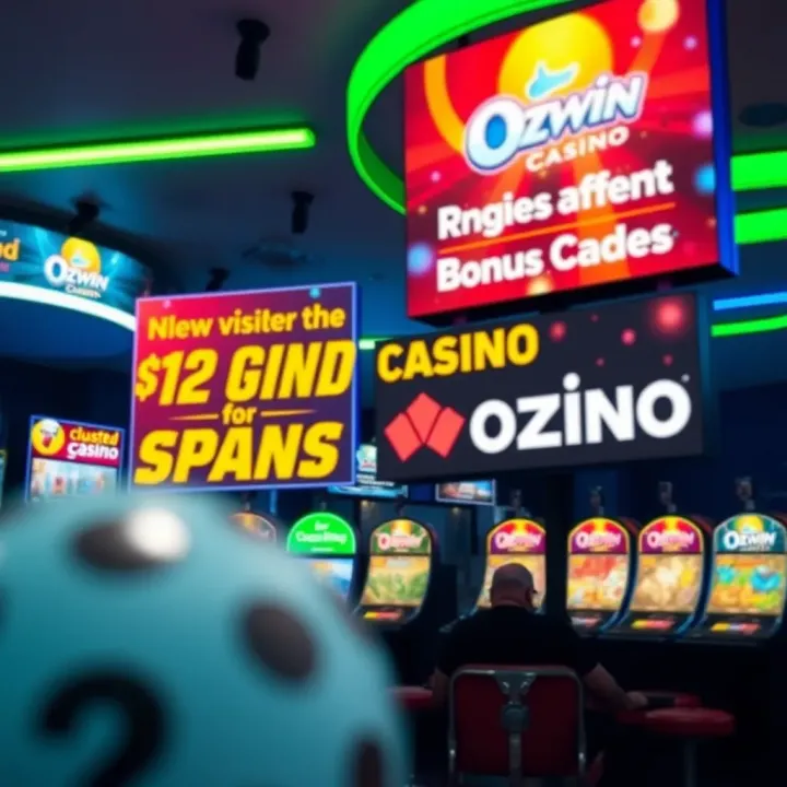 Exclusive Promotional Offers for Australian Players at Ozwin Casino Colorful promotional banners highlighting exclusive offers and bonus codes for Australian players