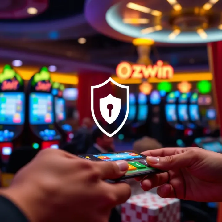 Secure online payment transaction with digital shield icon representing safety