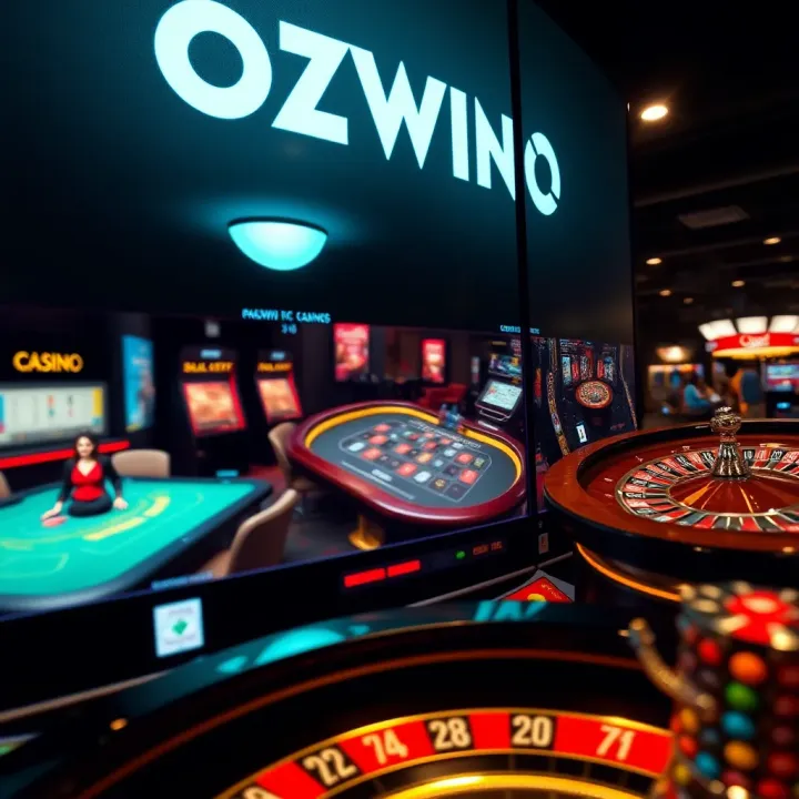 Digital interface displaying a variety of table games like blackjack and roulette