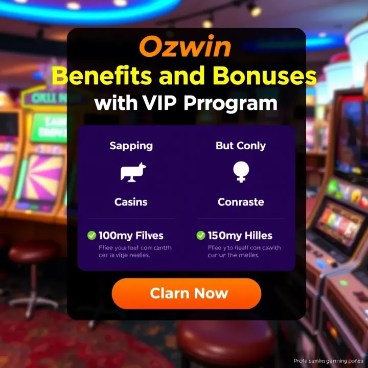 Graphic depicting benefits and bonuses available through a casino VIP program