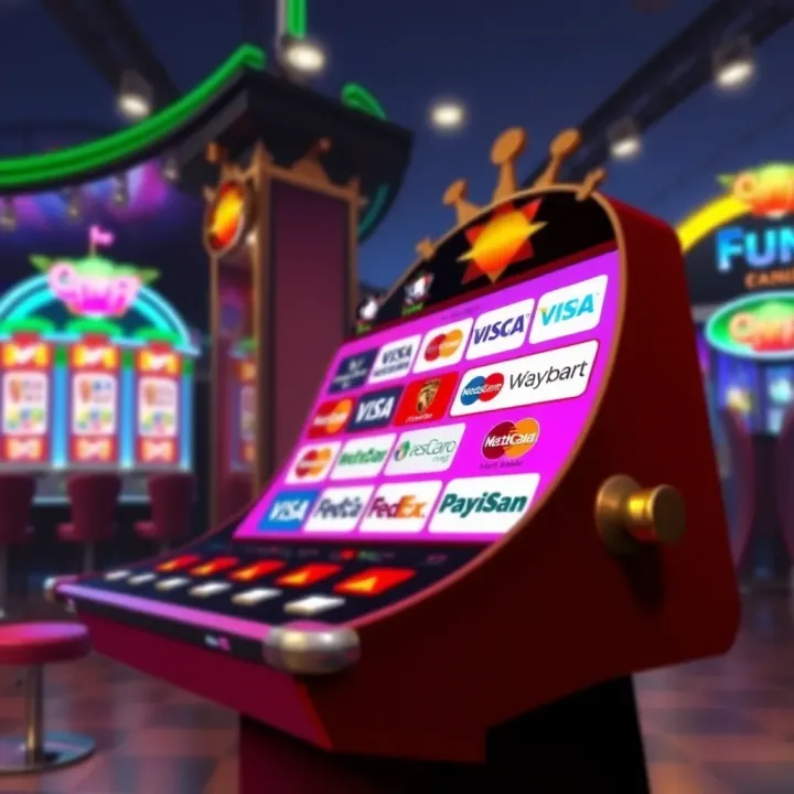 Popular Payment Methods for Ozwin Casino Withdrawals Illustration showing various digital payment options available for online casino withdrawals