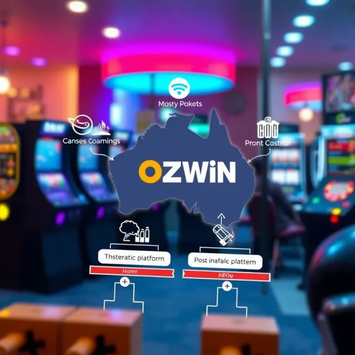 OzWin Platform Integration Across Australian Industries Diagram showing integration of OzWin platform with various Australian industry systems
