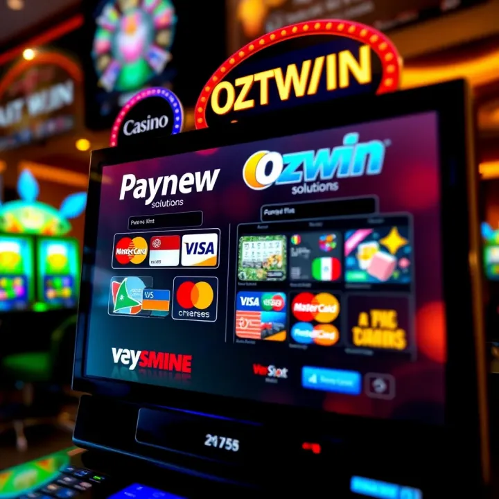 Secure online payment methods with credit cards and digital wallets displayed on screen