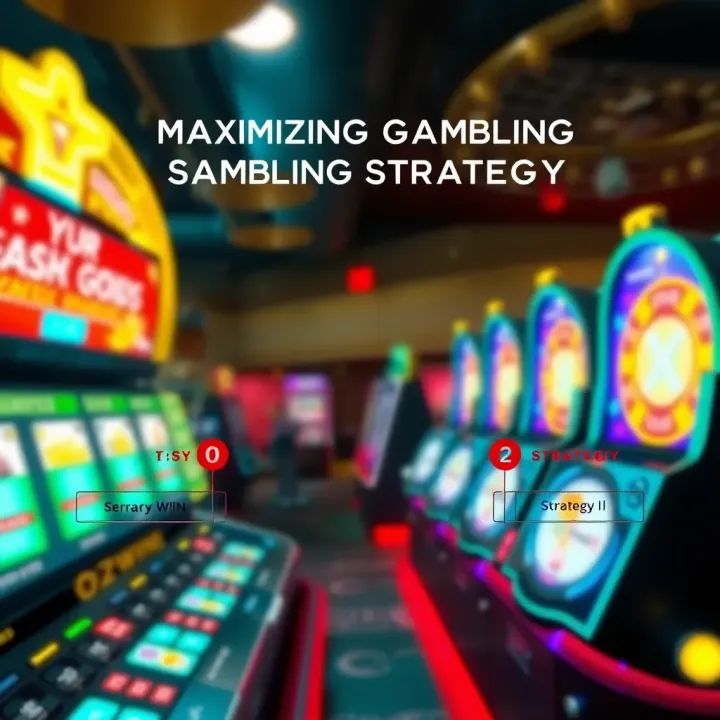 Diagram illustrating strategic approaches to improve gambling odds with Ozwin platform