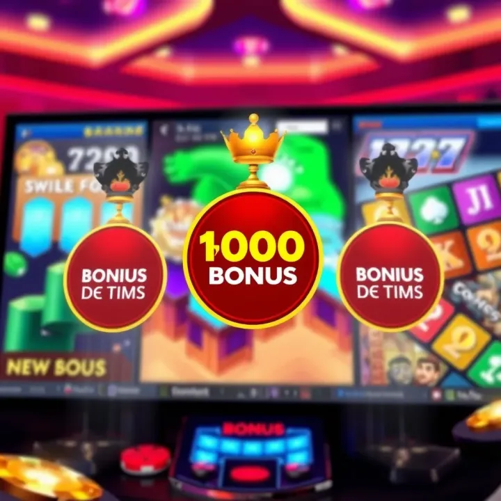 Graphic depicting various types of online bonuses with a focus on gaming rewards