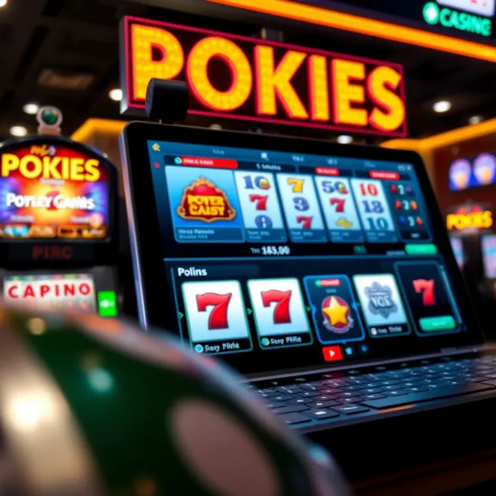 Safe and secure online platform interface for playing real money pokies