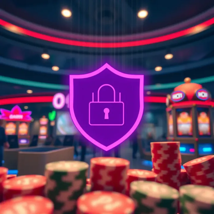 Ensuring Safe and Secure Use of Bonus Codes Illustration of a secure digital environment emphasizing safe usage of bonus codes at online casinos
